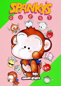 Spanky's Quest - Fanart - Box - Front (World) - 1800x2550