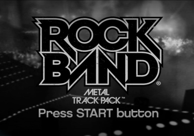 Rock Band: Metal Track Pack - Screenshot - Game Title (North America) - 640x448