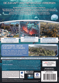 Anno 2070: Deep Ocean - Box - Back (Germany) - 1714x2412