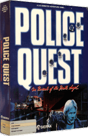 Police Quest: In Pursuit of the Death Angel - Box - 3D (United Kingdom) - 816x1250