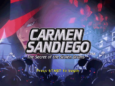 Carmen Sandiego: The Secret of the Stolen Drums - Screenshot - Game Title (World) - 1920x1440