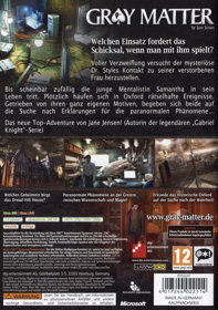 Gray Matter - Box - Back (Germany) - 1003x1425