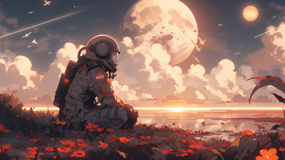 Astronaut - Fanart - Background (World) - 1920x1080