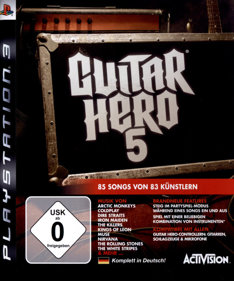 Guitar Hero 5 - Box - Front (Germany) - 600x720