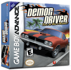 Demon Driver: Time to Burn Rubber - Box - 3D (North America) - 1016x998