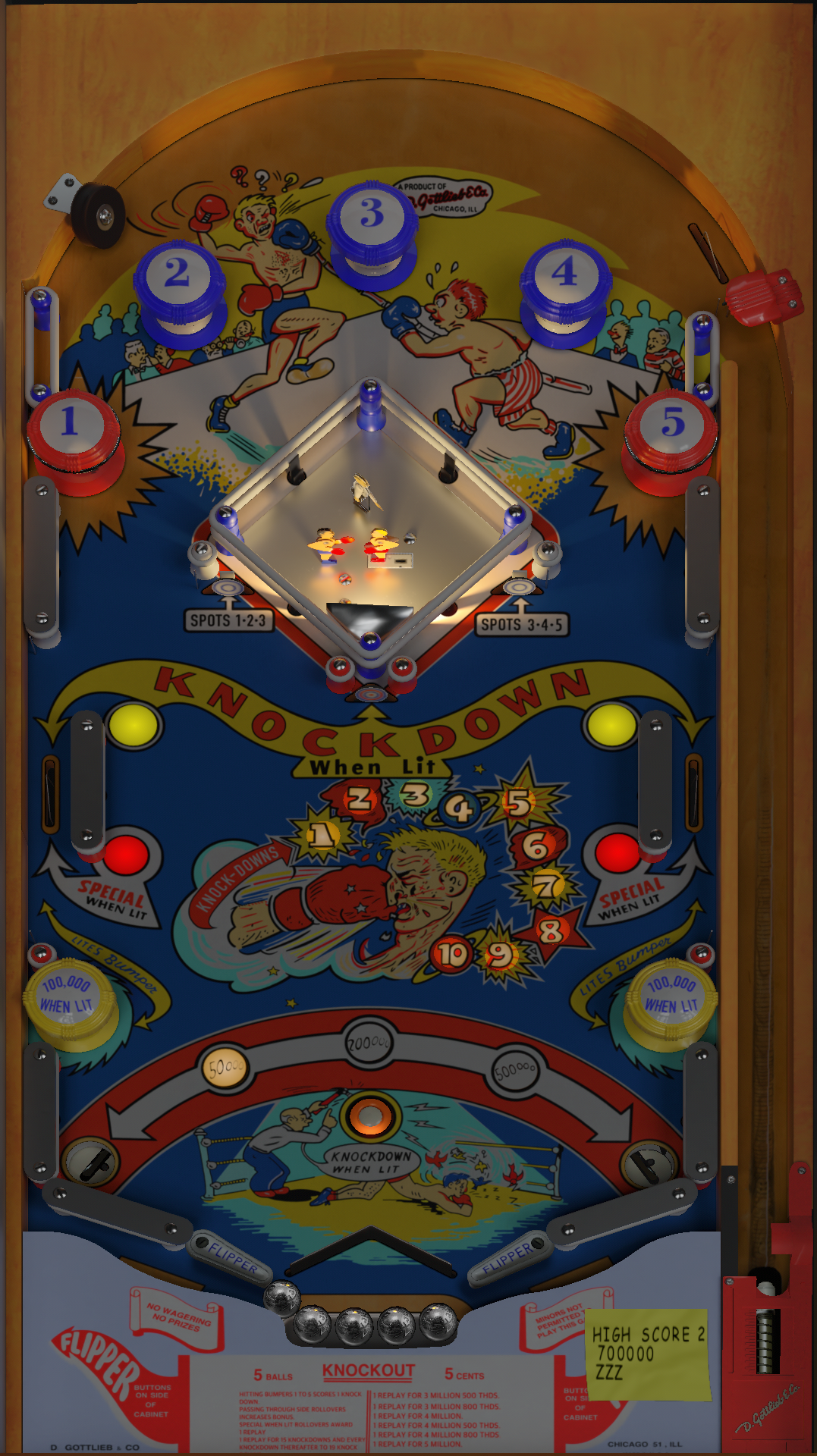 Illustration of Knock Out