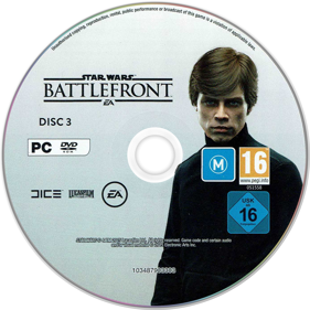 Star Wars Battlefront (2015) - Disc (World) - 1406x1406