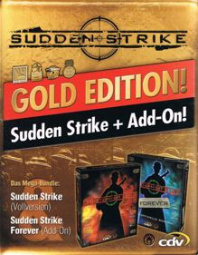 Sudden Strike: Gold Edition!: Sudden Strike + Add-On! - Box - Front (Germany) - 624x800