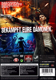 DmC: Devil May Cry - Box - Back (Germany) - 1004x1418
