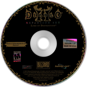 Diablo II: Lord of Destruction - Disc (North America) - 1406x1406