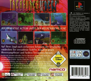 Treasures of the Deep - Box - Back (Germany) - 765x680