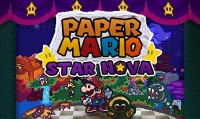 Paper Mario: Star Nova - Screenshot - Game Title (World) - 1079x642