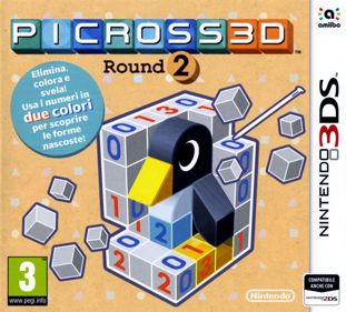 Picross 3D: Round 2 - Box - Front (Italy) - 886x800