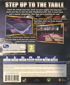 Hustle Kings VR - Box - Back (Europe) - 918x1115