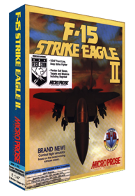 F-15 Strike Eagle II: Deluxe Edition - Box - 3D (World) - 700x1013