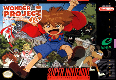 Wonder Project J: Kikai no Shounen Pino - Fanart - Box - Front (North America) - 1024x707