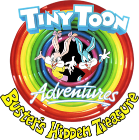 Tiny Toon Adventures: Buster's Hidden Treasure - Clear Logo (World) - 1200x1206