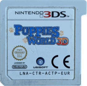 Puppies 3D - Cart - Front (Europe) - 855x850