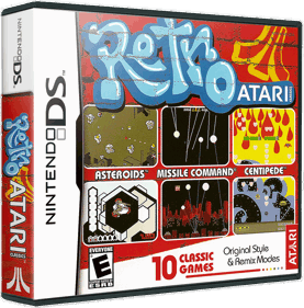 Retro Atari Classics - Box - 3D (North America) - 867x878