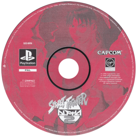 Street Fighter Alpha 2 - Disc (Europe) - 600x600