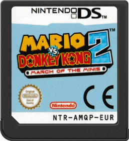 Mario vs. Donkey Kong 2: March of the Minis - Cart - Front (Europe) - 517x564