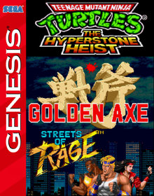 Sega Beat 'em Up Collection Vol. 2 - Fanart - Box - Front (World) - 798x1016