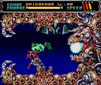 Android Assault: The Revenge of Bari-Arm - Screenshot - Gameplay (World) - 512x432