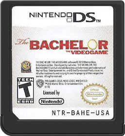 The Bachelor: The Videogame - Cart - Front (North America) - 517x564