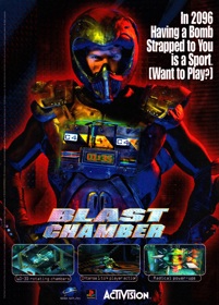 Blast Chamber - Advertisement Flyer - Front (North America) - 1184x1650