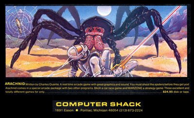 Arachnid - Advertisement Flyer - Front (North America) - 845x514