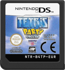 Tetris Party Deluxe - Cart - Front (Europe) - 517x564