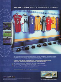 Player Manager 2000 - Advertisement Flyer - Front (United Kingdom) - 1622x2200