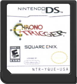 Chrono Trigger - Cart - Front (North America) - 517x564