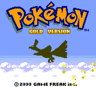 Pokémon Gold Version - Screenshot - Game Title (North America) - 160x144