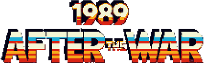 1989 After the War - Clear Logo (World) - 598x188