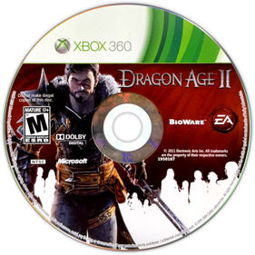 Dragon Age II - Disc (North America) - 827x827