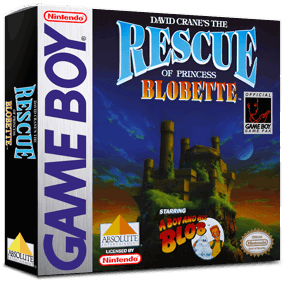 David Crane's The Rescue of Princess Blobette Starring A Boy and his Blob - Box - 3D (North America) - 1016x998