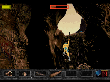 Time Commando - Screenshot - Gameplay (Japan) - 320x240