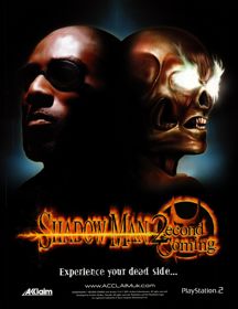 Shadow Man: 2econd Coming - Advertisement Flyer - Front (United Kingdom) - 2686x3482