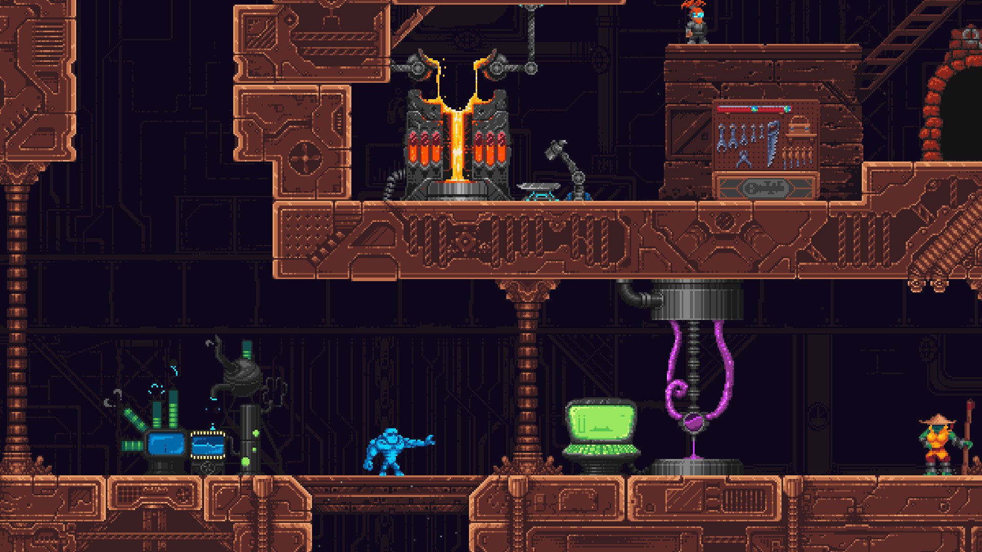 Illustration of Rusty Rangers