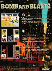 Bomb'n Blast 2 - Box - Back (World) - 497x680