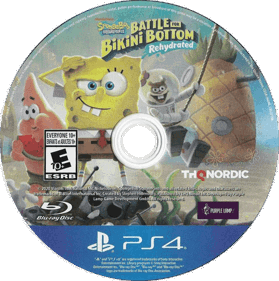 Spongebob Squarepants Battle for Bikini Bottom: Rehydrated - Disc (North America) - 756x761