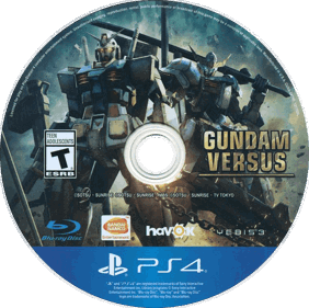 Gundam Versus - Disc (North America) - 758x754