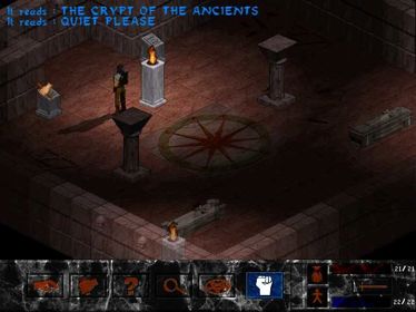 Ancient Evil (1998) - Screenshot - Gameplay (World) - 640x480