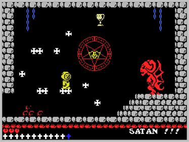 L'Abbaye des Morts - Screenshot - Gameplay (World) - 256x192