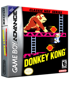 Classic NES Series: Donkey Kong - Box - 3D (United States) - 456x528