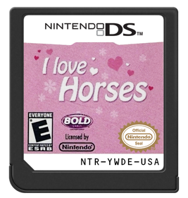 I Love Horses - Cart - Front (North America) - 571x600