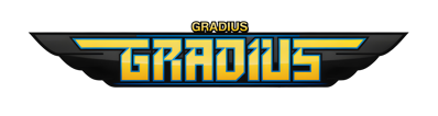 Gradius - Clear Logo (Japan) - 4200x1118