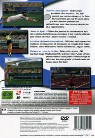 Top Spin - Box - Back (France) - 640x929