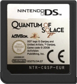 007: Quantum of Solace - Cart - Front (Europe) - 517x564